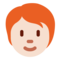 Person: Helle Hautfarbe, Rotes Haar