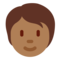 Person: Mitteldunkle Hautfarbe