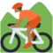 Mountainbiker(In): Mitteldunkle Hautfarbe