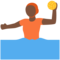 Wasserballspieler(In): Dunkle Hautfarbe