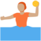 Wasserballspieler(In): Mittlere Hautfarbe