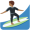 Surfer(In): Mitteldunkle Hautfarbe