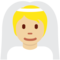 Person Mit Schleier: Mittelhelle Hautfarbe