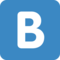 Regionalindikator-Symbol Buchstabe B