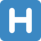 Regionalindikator-Symbol Buchstabe H