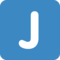 Regionalindikator-Symbol Buchstabe J