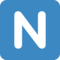 Regionalindikator-Symbol Buchstabe N