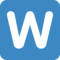 Regionalindikator-Symbol Buchstabe W