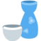 Sake-Flasche Und -Tasse
