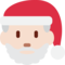 Weihnachtsmann: Helle Hautfarbe