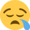 Schläfriges Gesicht