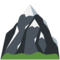 Schneebedeckter Berg