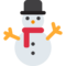 Schneemann Ohne Schneeflocken