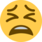Müdes Gesicht