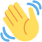 Winkende Hand