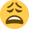 Erschöpftes Gesicht