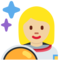 Astronautin: Mittelhelle Hautfarbe