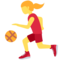 Frau Mit Ball