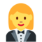 Frau Im Smoking