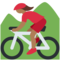 Mountainbikerin: Mitteldunkle Hautfarbe