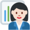 Büroangestellte: Helle Hautfarbe