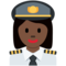 Pilotin: Dunkle Hautfarbe