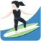 Surferin: Helle Hautfarbe