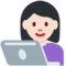 IT-Expertin: Helle Hautfarbe