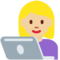 IT-Expertin: Mittelhelle Hautfarbe