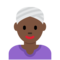 Frau Mit Turban: Dunkle Hautfarbe