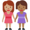 Händchen Haltende Frauen: Mittlere Hautfarbe, Mitteldunkle Hautfarbe