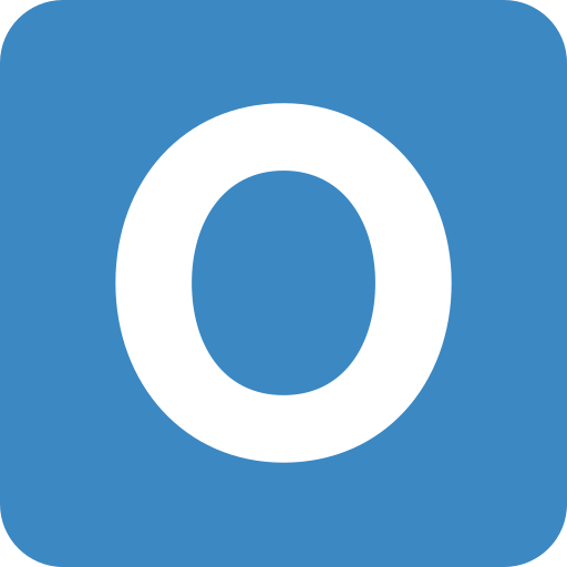 Περιφερειακό σύμβολο δείκτη γράμμα O