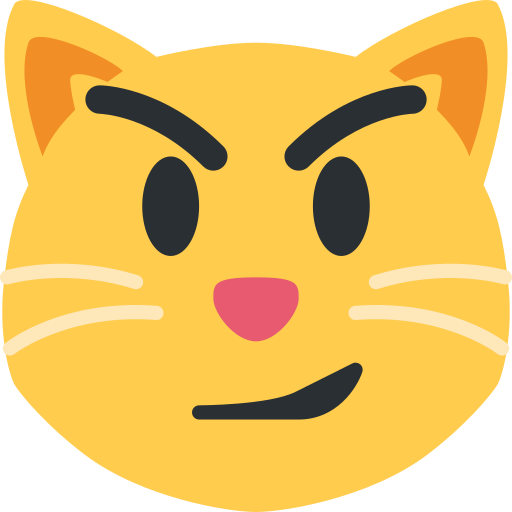 חתול עם חיוך עקום חתול עם חיוך עקום