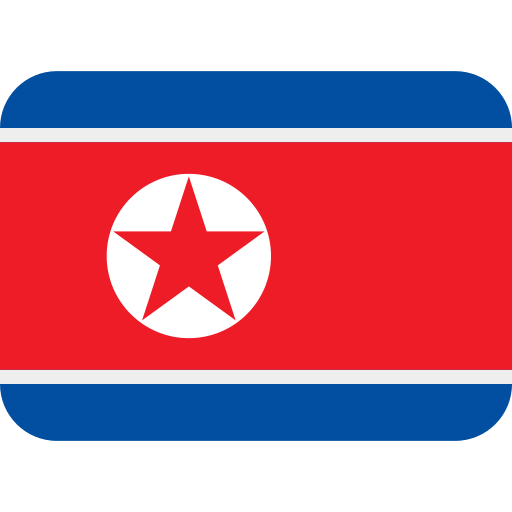Drapeau: Corée du Nord