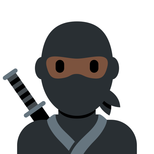Ninja: Tmavý Odstín Pleti Ninja: Tmavý Odstín Pleti