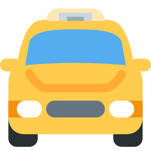 Přijíždějící taxi Přijíždějící taxi