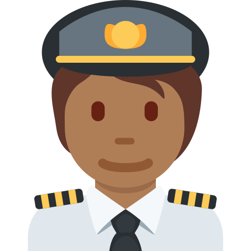 Pilot: Středně Tmavý Odstín Pleti Pilot: Středně Tmavý Odstín Pleti
