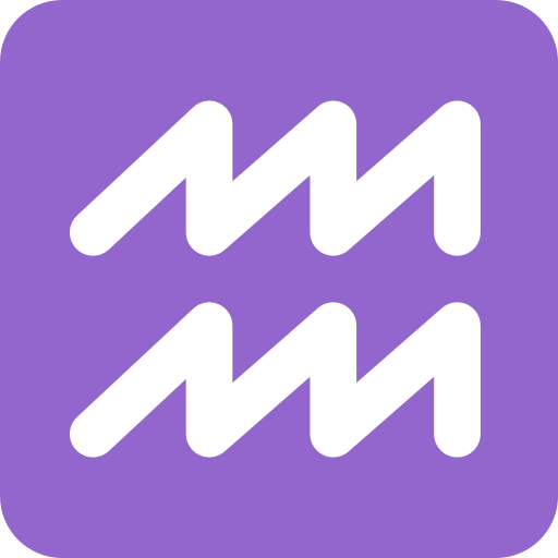 Знак зодиака Водолей для Twitter (X) Twemoji 15.0.3