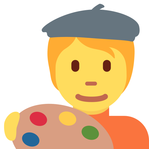 Художник для Twitter (X) Twemoji 15.0.3