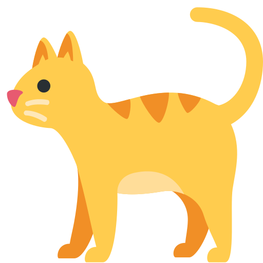 Кішка для Twitter (X) Twemoji 15.0.3