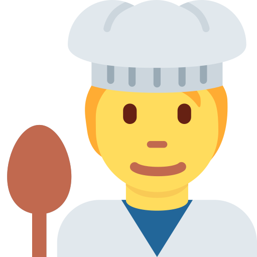 Кухар для Twitter (X) Twemoji 15.0.3