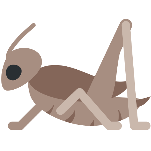 Сверчок для Twitter (X) Twemoji 15.0.3