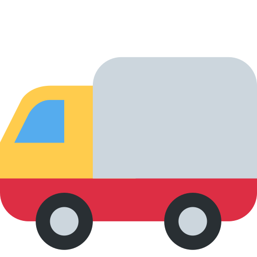 Грузовик для Twitter (X) Twemoji 15.0.3