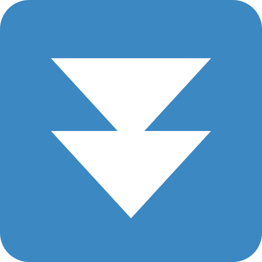 Два трикутника вістрям вниз для Twitter (X) Twemoji 15.0.3