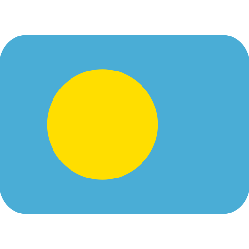 Прапор: Палау для Twitter (X) Twemoji 15.0.3