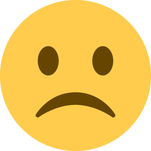 Грустит для Twitter (X) Twemoji 15.0.3