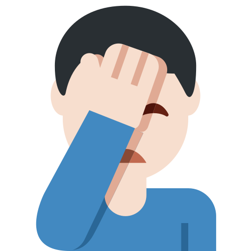 Чоловік втратив дар мови: дуже світлий тон шкіри для Twitter (X) Twemoji 15.0.3