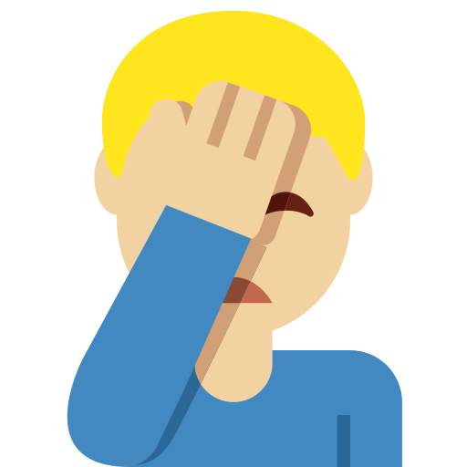 Чоловік втратив дар мови: світлий тон шкіри для Twitter (X) Twemoji 15.0.3