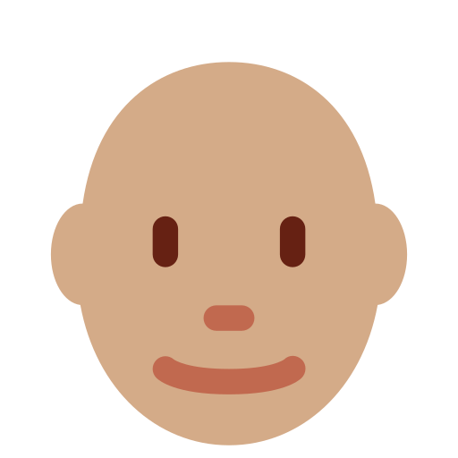 Лисий чоловік: середній тон шкіри для Twitter (X) Twemoji 15.0.3