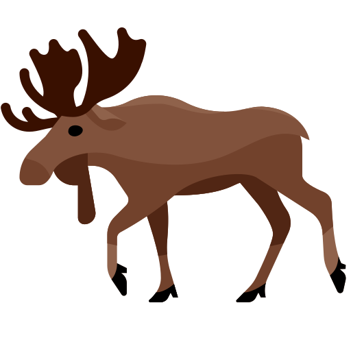 Лось для Twitter (X) Twemoji 15.0.3